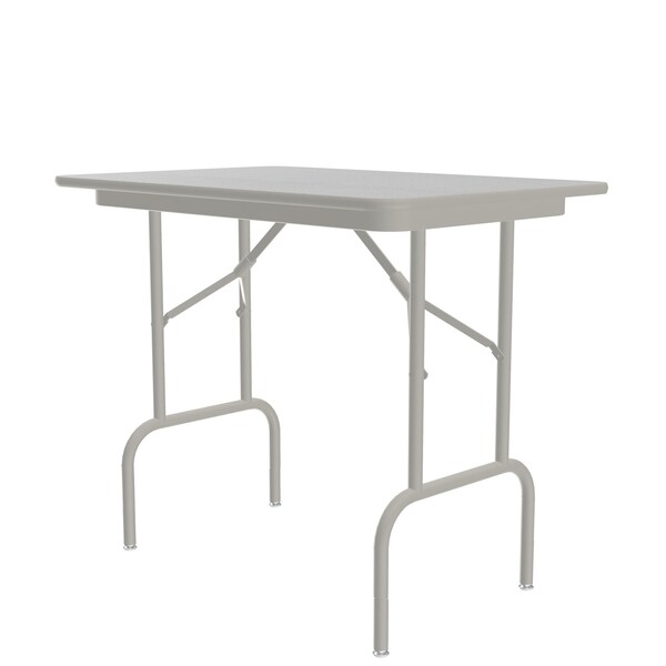 CF Melamine Folding Tables  - Table Height24x36 Gray Granite
